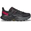 Hoka Speedgoat 5 GTX Womens Waterproof Trail Running Shoes Black/Black