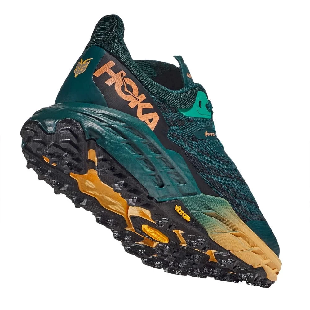 Hoka Speedgoat 5 GTX Womens Waterproof Trail Running Shoes Deep Teal/Black 2 Hoka Speedgoat 5 GTX Womens Waterproof Trail Running Shoes Deep Teal/Black - Image 2
