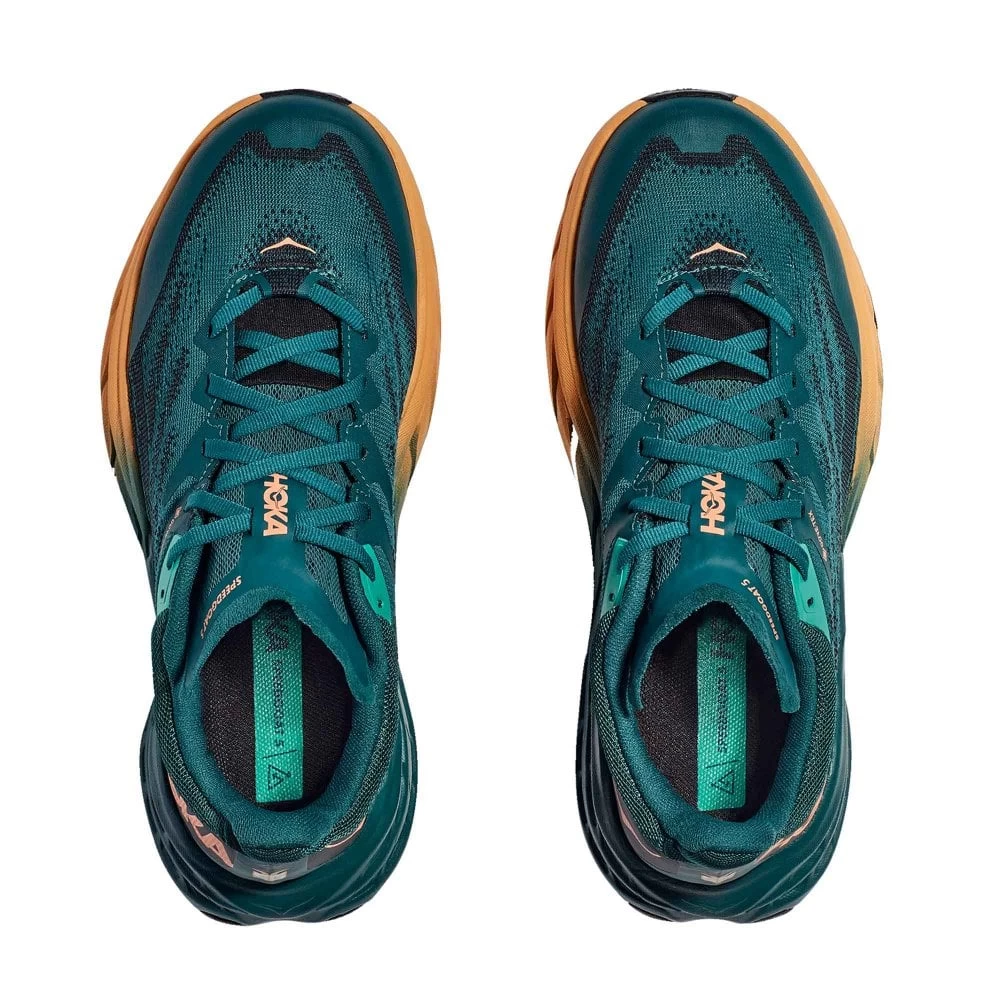 Hoka Speedgoat 5 GTX Womens Waterproof Trail Running Shoes Deep Teal/Black 3 Hoka Speedgoat 5 GTX Womens Waterproof Trail Running Shoes Deep Teal/Black - Image 3