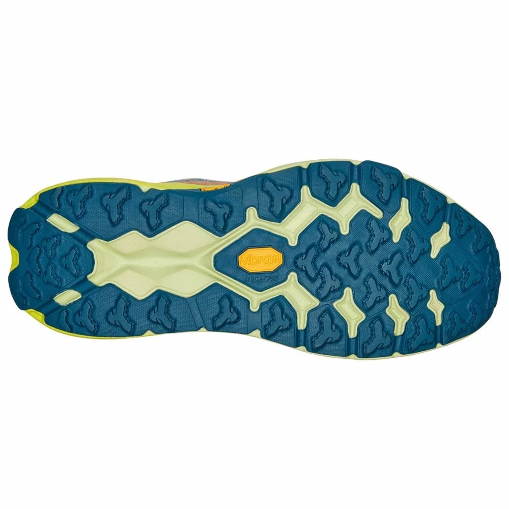 Hoka Speedgoat 5 Mens Trail Running Shoes Blue Coral/Evening Primrose 2 Hoka Speedgoat 5 Mens Trail Running Shoes Blue Coral/Evening Primrose - Image 2