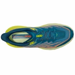 Hoka Speedgoat 5 Mens Trail Running Shoes Blue Coral/Evening Primrose 5 Hoka Speedgoat 5 Mens Trail Running Shoes Blue Coral/Evening Primrose -Best Shoe Store speedgoat 5 mens trail running shoes blue coral evening primrose p7386 29057 image