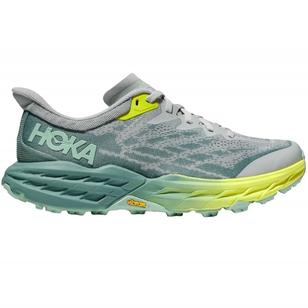 Hoka Speedgoat 5 Wide D Womens Trail Running Shoes Mercury/Trellis 1 Hoka Speedgoat 5 Wide D Womens Trail Running Shoes Mercury/Trellis