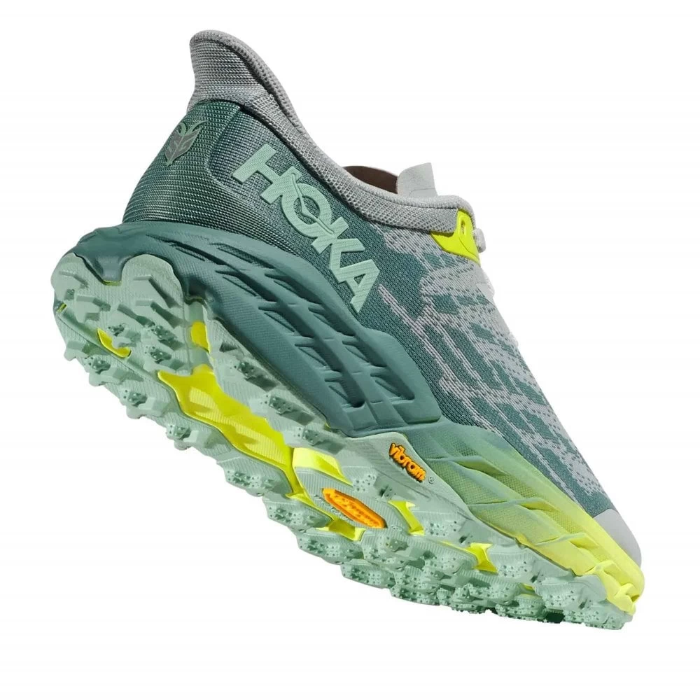 Hoka Speedgoat 5 Wide D Womens Trail Running Shoes Mercury/Trellis 2 Hoka Speedgoat 5 Wide D Womens Trail Running Shoes Mercury/Trellis - Image 2