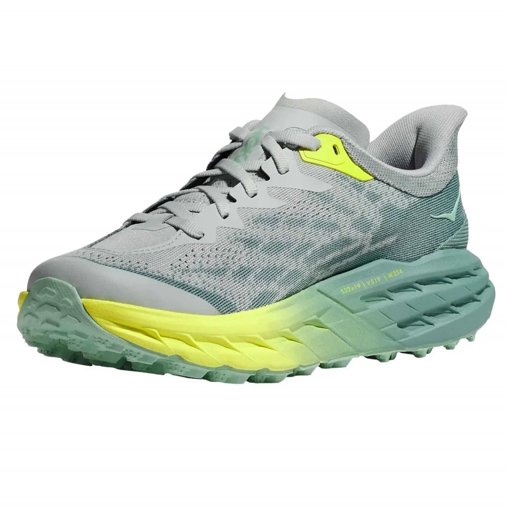 Hoka Speedgoat 5 Wide D Womens Trail Running Shoes Mercury/Trellis 3 Hoka Speedgoat 5 Wide D Womens Trail Running Shoes Mercury/Trellis - Image 3