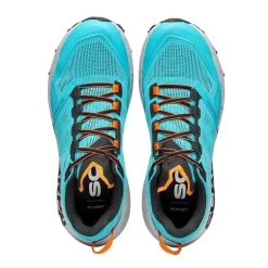 Scarpa Spin Planet Mens Trail Running Shoes Azure/Black -Best Shoe Store spin planet mens trail running shoes azure black p8205 32591 image