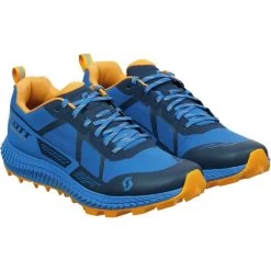 Scott Supertrac 3 Mens Trail Running Shoes Blue/Bright Orange -Best Shoe Store supertrac 3 mens trail running shoes blue bright orange p6967 27417 image