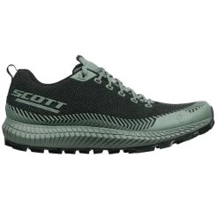 Scott Supertrac Ultra RC Mens Trail Running Shoes Black/Frost Green