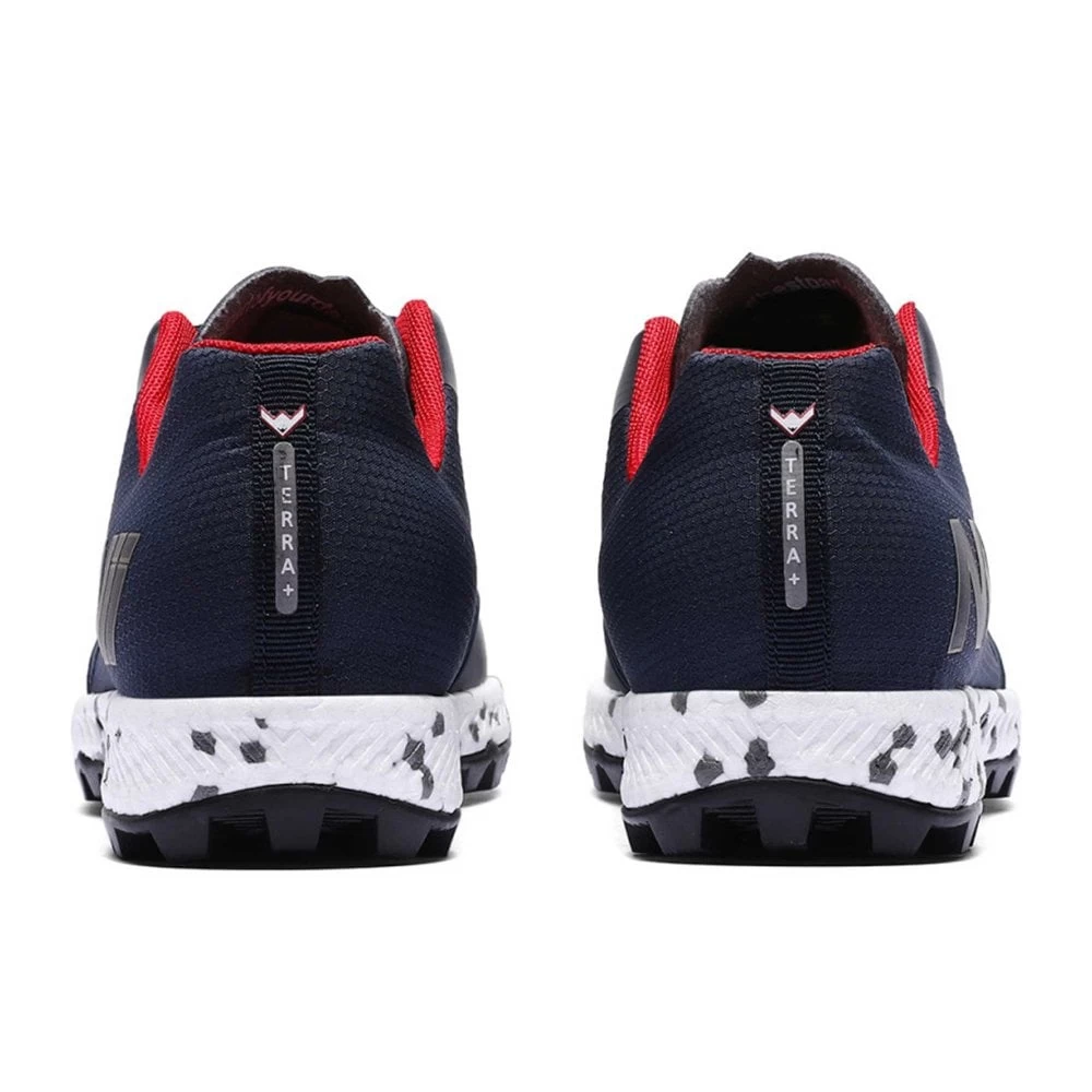 Terra TT Cushioned Fell/Trail Running Shoes Blue/Red/Gold 4 Terra TT Cushioned Fell/Trail Running Shoes Blue/Red/Gold - Image 4