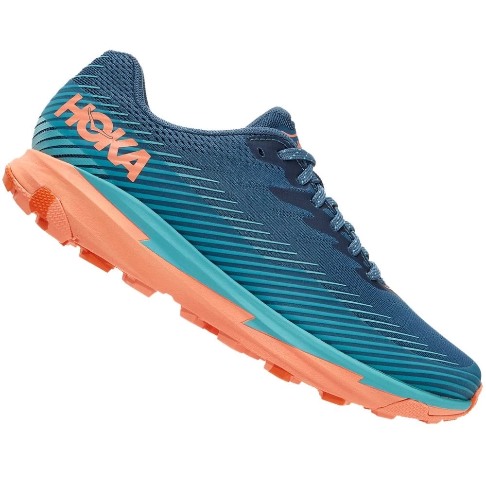 Hoka Torrent 2 Womens Trail Running Shoes Real Teal/Cantaloupe 1 Hoka Torrent 2 Womens Trail Running Shoes Real Teal/Cantaloupe