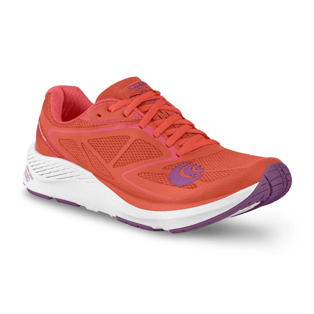 Topo Athletic Zephyr Womens Running & Racing Shoes Salmon/White 1 Topo Athletic Zephyr Womens Running & Racing Shoes Salmon/White