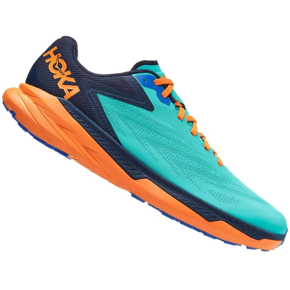 Hoka Zinal Mens Trail Running Shoes Atlantis/Outer Space 1 Hoka Zinal Mens Trail Running Shoes Atlantis/Outer Space
