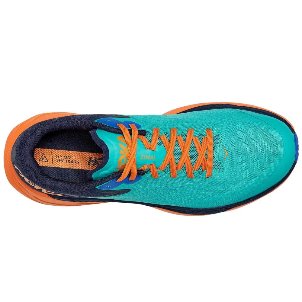Hoka Zinal Mens Trail Running Shoes Atlantis/Outer Space 3 Hoka Zinal Mens Trail Running Shoes Atlantis/Outer Space - Image 3